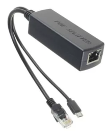 PoE Splitter 48V to 5V 12W - USB micro